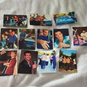 Bundle lot of 12 Winterland Nsync photo cards